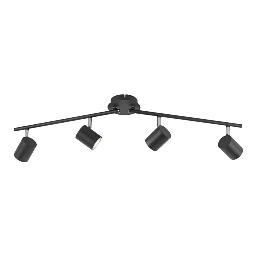 Leuchten Direkt 11944-13 - LED Bodové svietidlo TARIK 4xGU10/5W/230V antracit