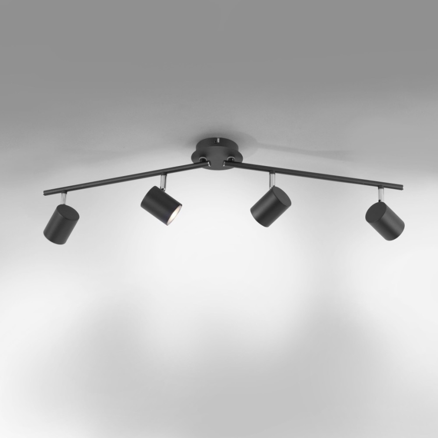 Leuchten Direkt 11944-13 - LED Bodové svietidlo TARIK 4xGU10/5W/230V antracit