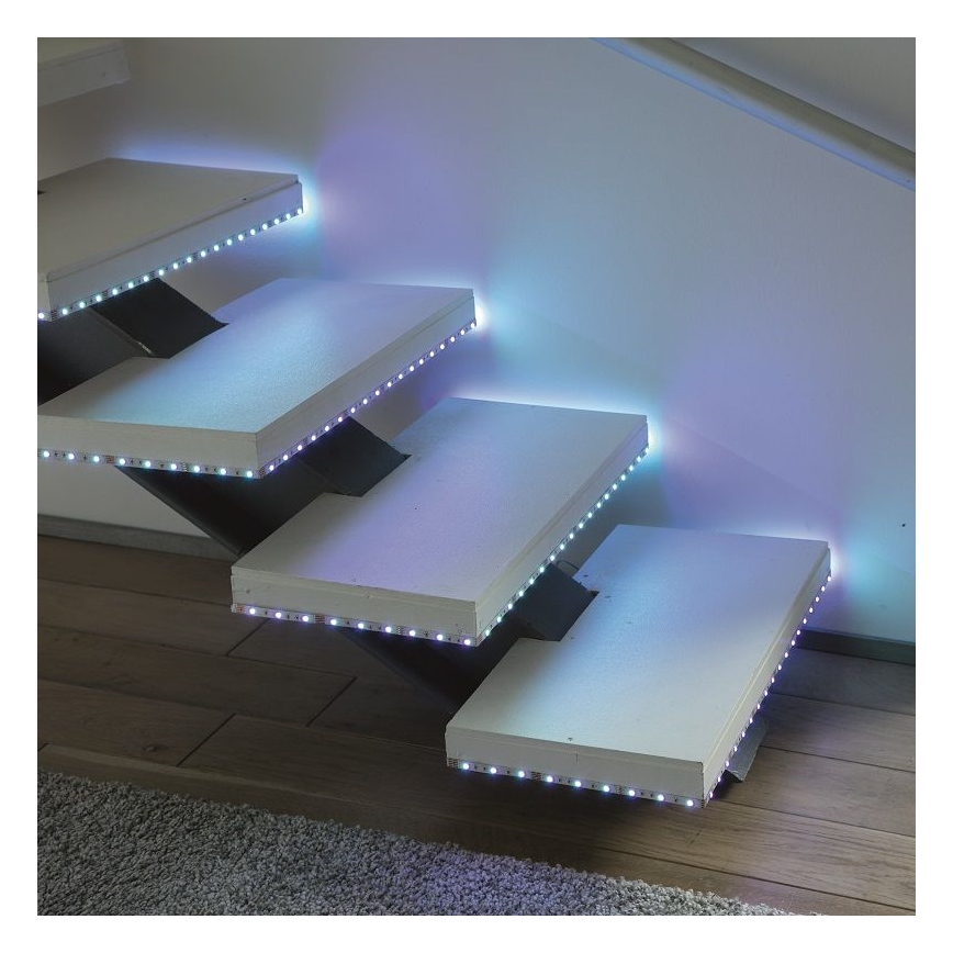 Leuchten Direkt 1210-70-BH - LED RGB  Stmievateľný pásik TEANIA 3m 16,2W/12/230V + diaľkové ovládanie