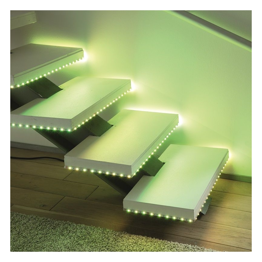 Leuchten Direkt 1210-70-BH - LED RGB  Stmievateľný pásik TEANIA 3m 16,2W/12/230V + diaľkové ovládanie