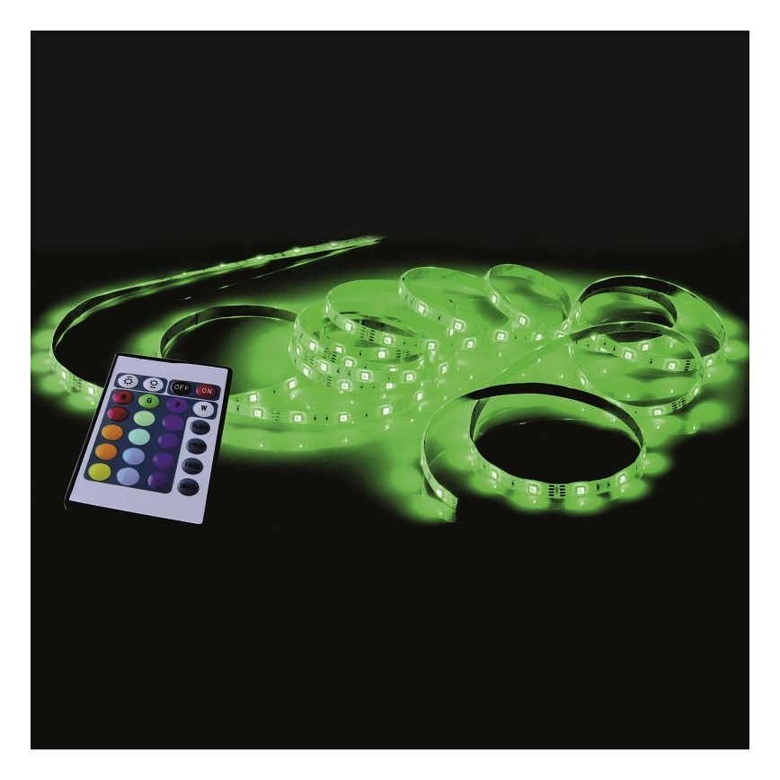 Leuchten Direkt 1210-70-BH - LED RGB  Stmievateľný pásik TEANIA 3m 16,2W/12/230V + diaľkové ovládanie