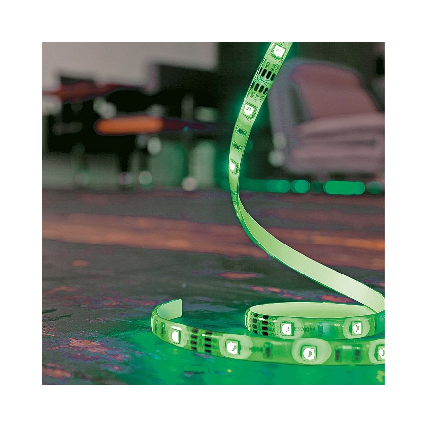 Leuchten Direkt 1210-70-BH - LED RGB  Stmievateľný pásik TEANIA 3m 16,2W/12/230V + diaľkové ovládanie