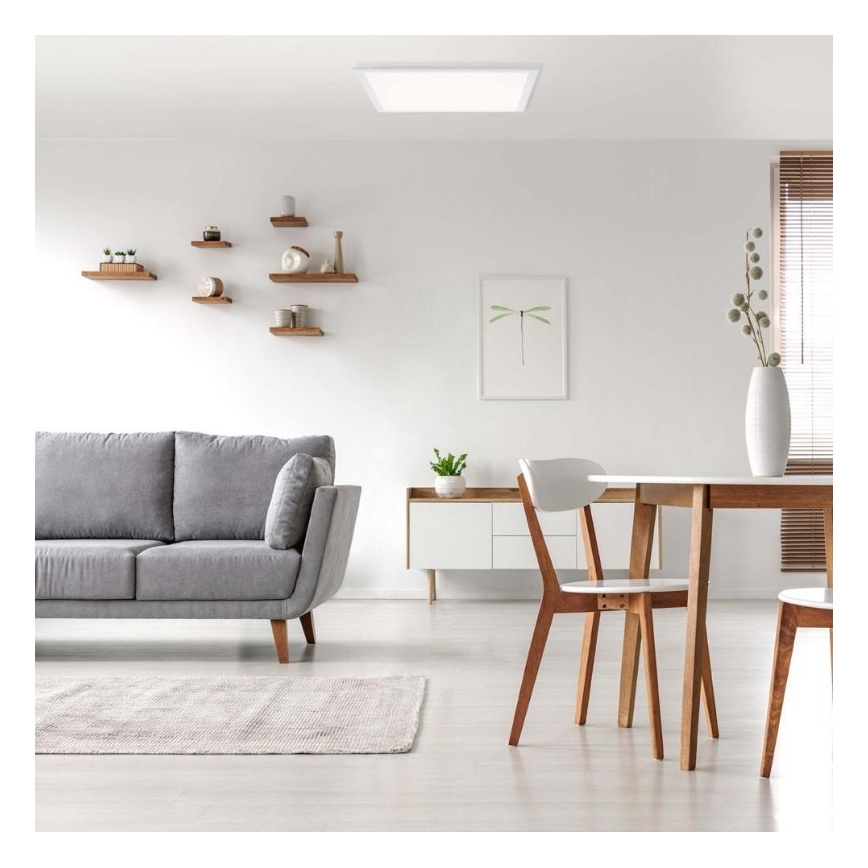 Leuchten Direkt 12200-16 - LED Stropné svietidlo FLAT LED/17W/230V