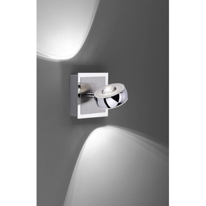 Leuchten Direkt 12471-55 -LED RGBW Stmievateľné nástenné bodové svietidlo OPTI LED/6W/230V 2700-5000K + diaľkové ovládanie