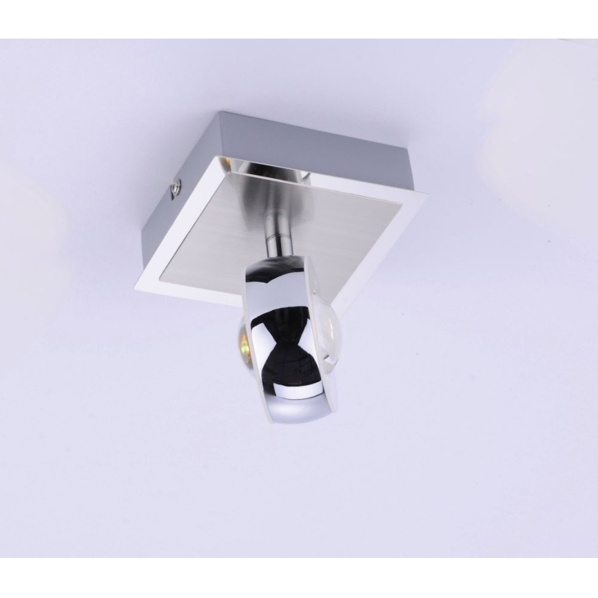 Leuchten Direkt 12471-55 -LED RGBW Stmievateľné nástenné bodové svietidlo OPTI LED/6W/230V 2700-5000K + diaľkové ovládanie