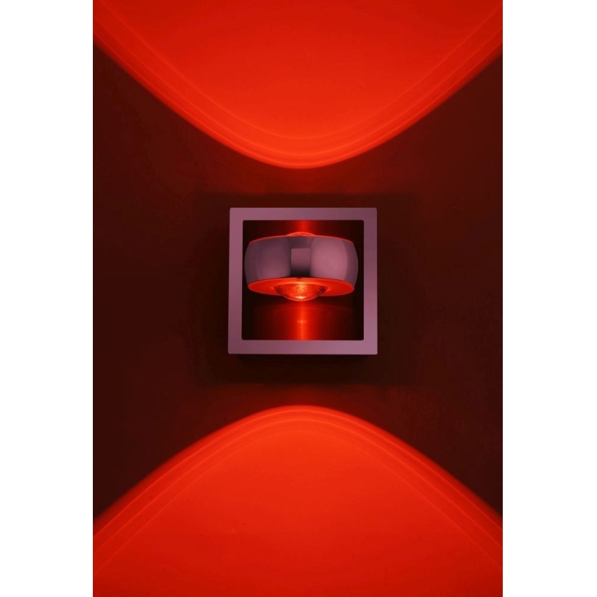 Leuchten Direkt 12471-55 -LED RGBW Stmievateľné nástenné bodové svietidlo OPTI LED/6W/230V 2700-5000K + diaľkové ovládanie