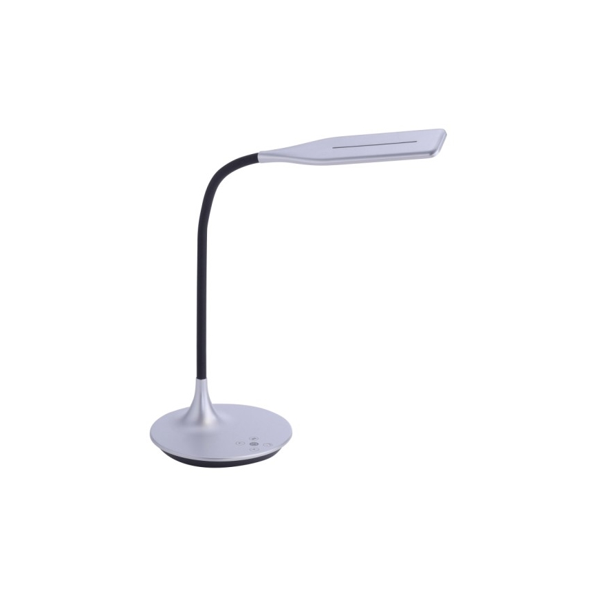 Leuchten Direkt 13061-21 - LED Stmievateľná stolná lampa RAFAEL LED/5W/230V 2700-6000K strieborná