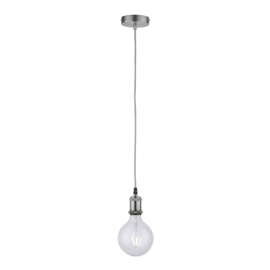 Leuchten Direkt 13570-55 - Luster na lanku DIY 1xE27/60W/230V matný chróm