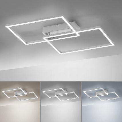 Leuchten Direkt 14018-55 - LED Stmievateľný prisadený luster IVEN 2xLED/15W/230V + diaľkové ovládanie