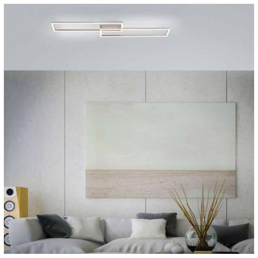 Leuchten Direkt 14023-55 - LED Stmievateľný prisadený luster IVEN 2xLED/15,1W/230V