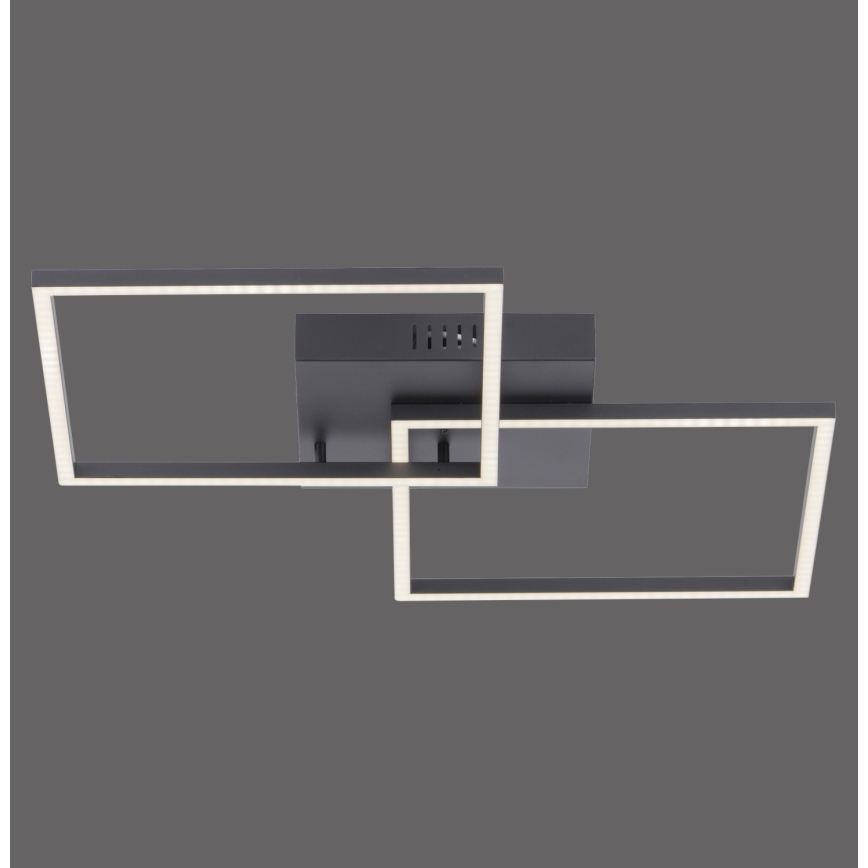 Leuchten Direkt 14141-18 - LED Stmievateľné stropné svietidlo IVEN 2xLED/14W/230V + diaľkové ovládanie