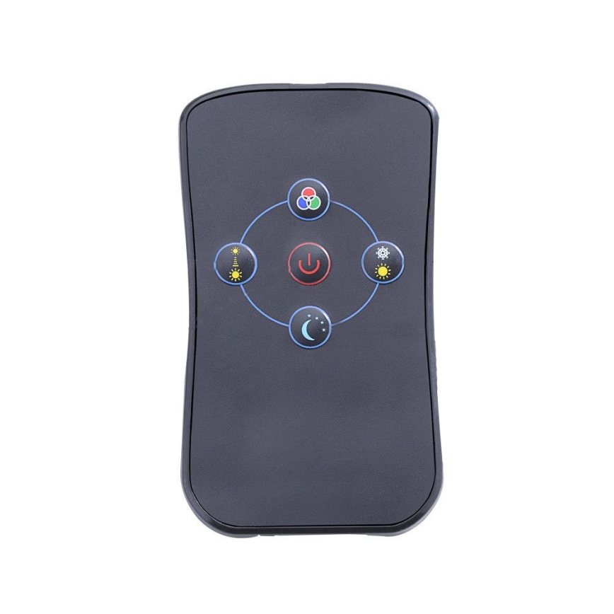 Leuchten Direkt 14241-16 - LED RGB Stmievateľné stropné svietidlo SKYLER LED/5,6W/230V + diaľkové ovládanie