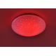 Leuchten Direkt 14242-16 - LED RGB Stmievateľné stropné svietidlo SKYLER LED/18W/230V + diaľkové ovládanie