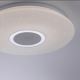 Leuchten Direkt 14287-16 - LED Stmievateľné stropné svietidlo s reproduktorom PELVO LED/22W/230V + diaľkové ovládanie