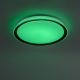 Leuchten Direkt 14339-21 - LED RGB Stmievateľné stropné svietidlo KARI LED/37W/230V Tuya 2700-5000K + diaľkové ovládánie