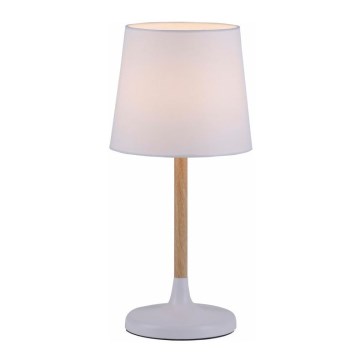 Leuchten Direkt 14423-16 - Stolná lampa NIMA 1xE14/40W/230V biela