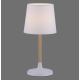 Leuchten Direkt 14423-16 - Stolná lampa NIMA 1xE14/40W/230V biela