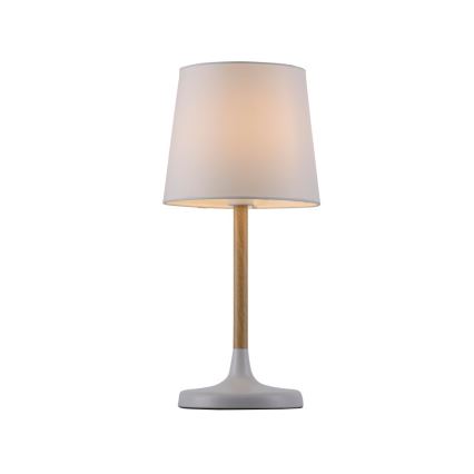 Leuchten Direkt 14423-16 - Stolná lampa NIMA 1xE14/40W/230V biela