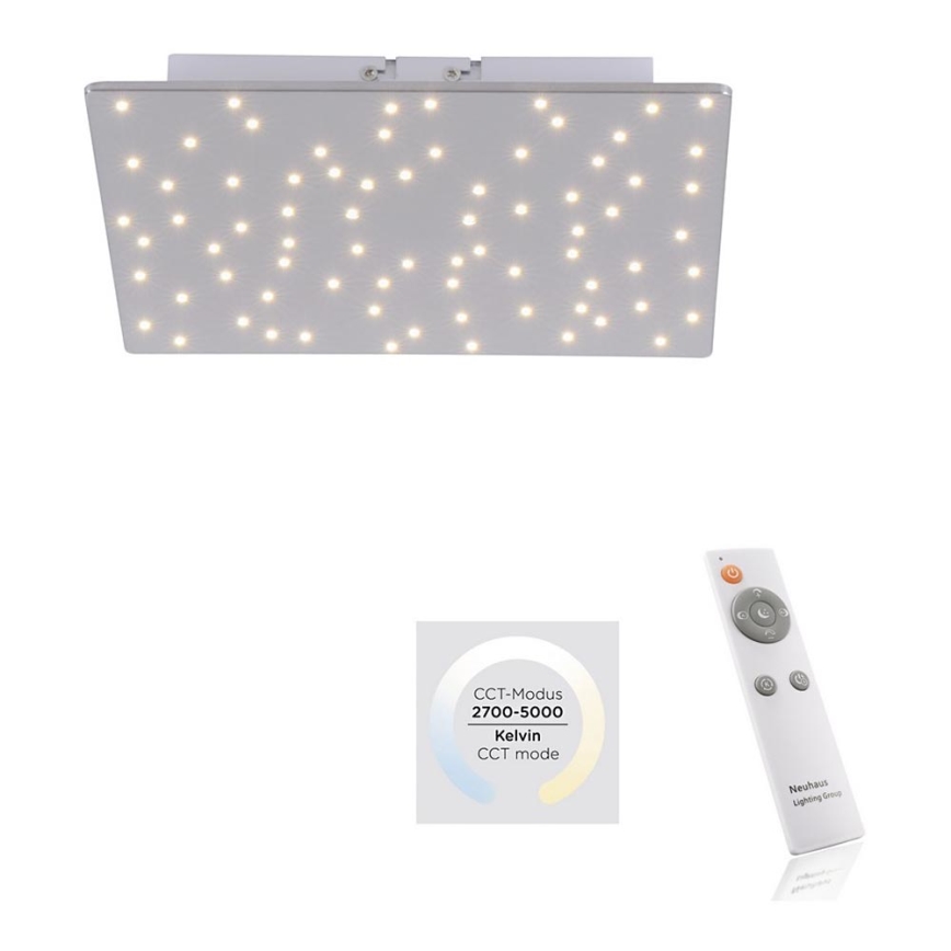 Leuchten Direkt 14670-55 - LED Stmievateľné stropné svietidlo SPARKLE LED/12W/230V + diaľkové ovládanie