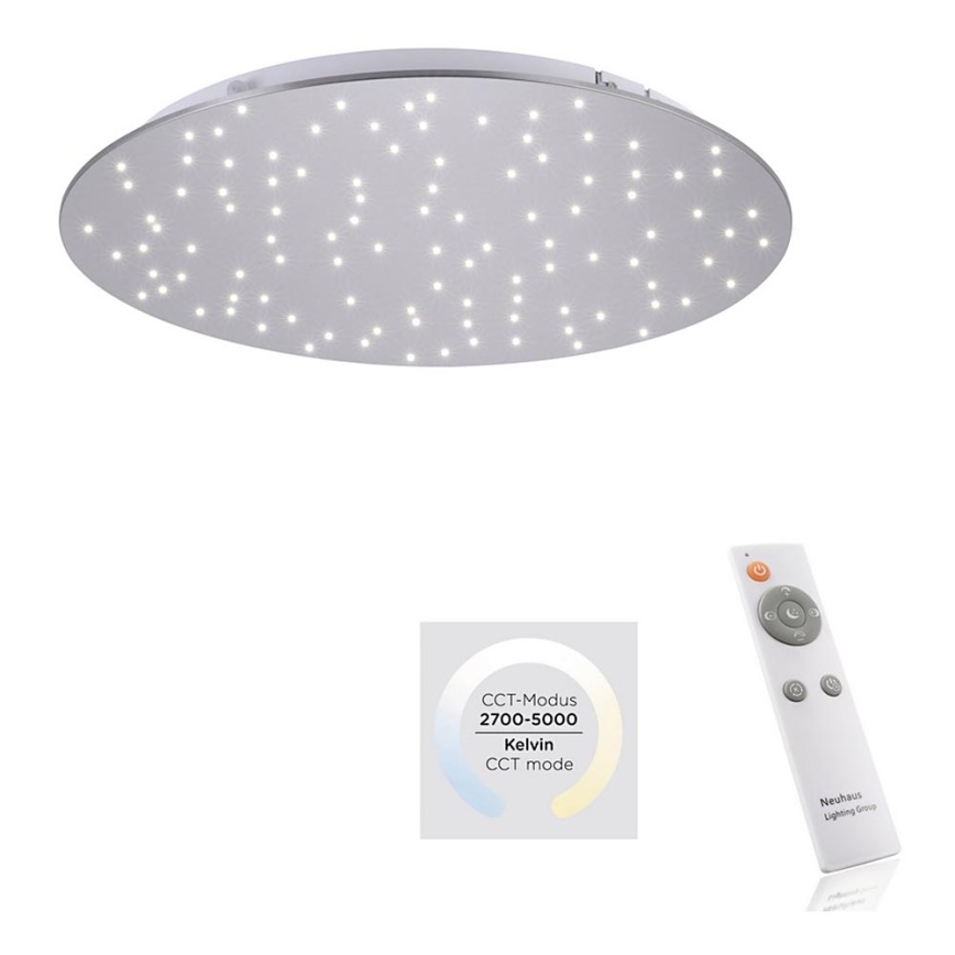 Leuchten Direkt 14673-55 - LED Stmievateľné stropné svietidlo SPARKLE LED/18W/230V + diaľkové ovládanie