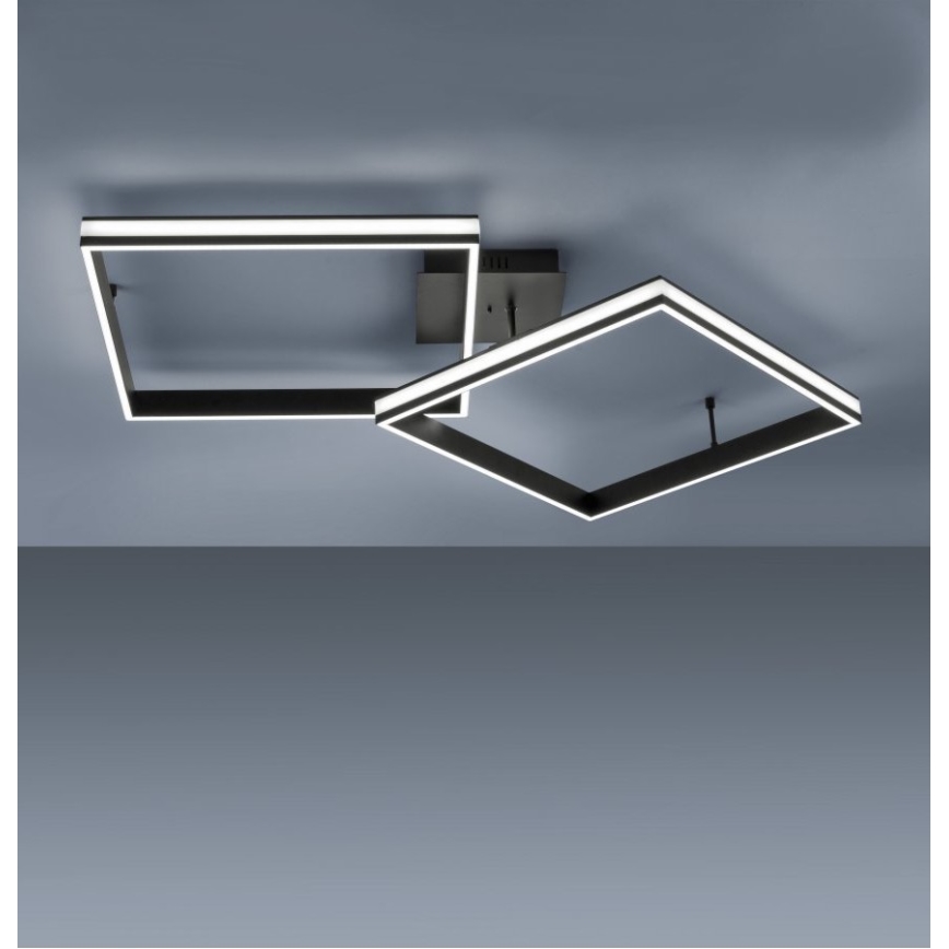 Leuchten Direkt 14700-18 - LED Stmievateľný prisadený luster ELIS 2xLED/19W/230V + diaľkové ovládanie