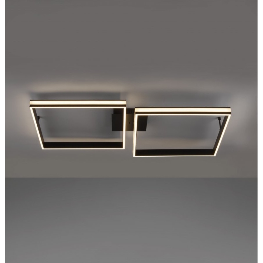 Leuchten Direkt 14700-18 - LED Stmievateľný prisadený luster ELIS 2xLED/19W/230V + diaľkové ovládanie