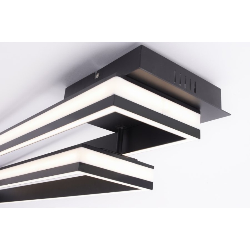 Leuchten Direkt 14701-18 - LED Stmievateľný prisadený luster ELIS 2xLED/19W/230V + diaľkové ovládanie
