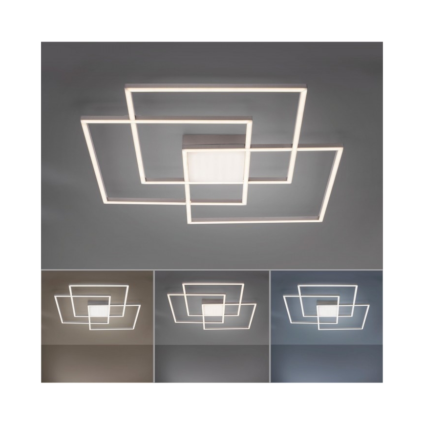 Leuchten Direkt 14713-55 - LED Stmievateľný prisadený luster ASMIN LED/45W/230V 3000-5000K + diaľkové ovládanie