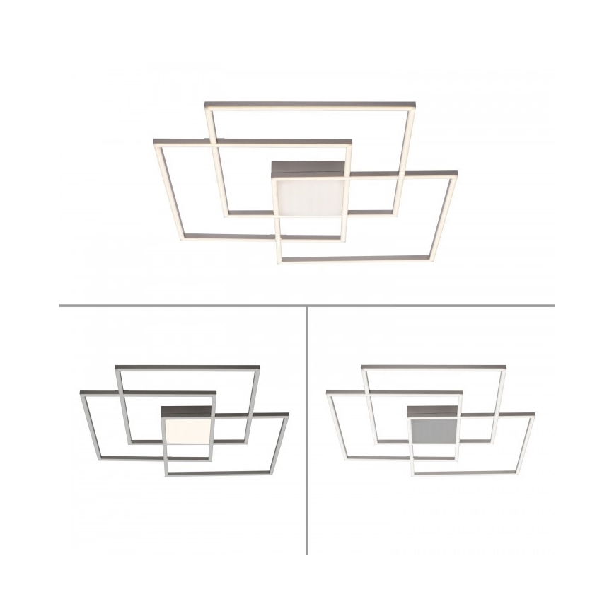 Leuchten Direkt 14713-55 - LED Stmievateľný prisadený luster ASMIN LED/45W/230V 3000-5000K + diaľkové ovládanie