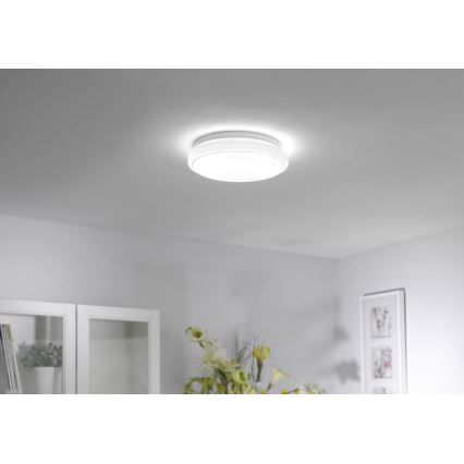 Leuchten Direkt 14742-16 - LED RGB Stmievateľné stropné svietidlo JUPI LOLASMART LED/18W/230V Tuya 2700-5000K + diaľkové ovládánie