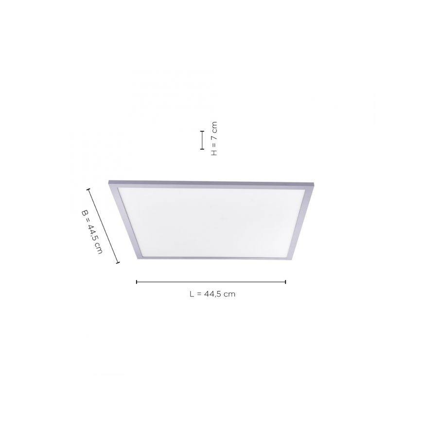 Leuchten Direkt 14752-21 - LED Stropné svietidlo FLAT LED/17W/230V