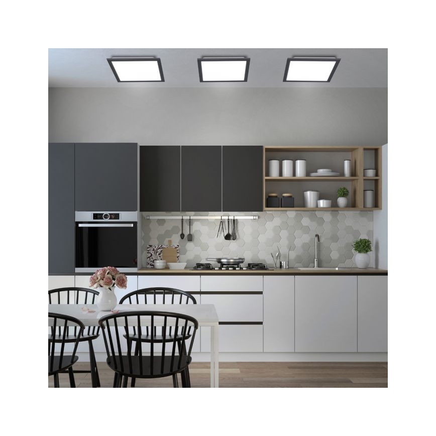 Leuchten Direkt 14754-18- LED Stmievateľné stropné svietidlo FLAT LED/20W/230V 2700K-5000K + diaľkové ovládanie