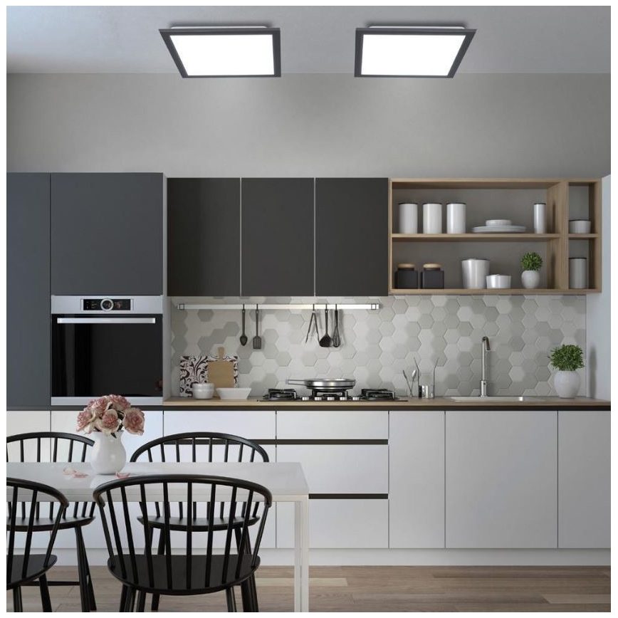 Leuchten Direkt 14755-18 - LED Stmievateľné stropné svietidlo FLAT LED/28W/230V 2700-5000 + diaľkové ovládanie