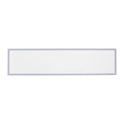 Leuchten Direkt 14757-21 - LED Stmievateľný prisadený panel  FLAT LED/36W/230V 2700-5000K strieborná + diaľkové ovládanie