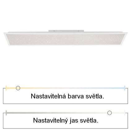 Leuchten Direkt 14762-16 - LED Stmievateľné svietidlo STARRYFLAT LED/36W/230V + diaľkové ovládanie