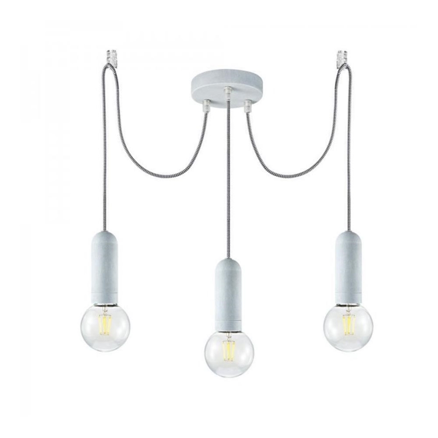 Leuchten Direkt 14776-22 - Luster na lanku TURN ME 3xE27/60W/230V pavúk