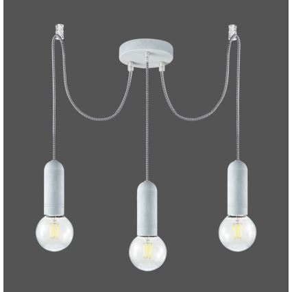 Leuchten Direkt 14776-22 - Luster na lanku TURN ME 3xE27/60W/230V pavúk