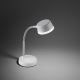 Leuchten Direkt 14825-16 - LED Stolná lampa ENISA 1xLED/3,5W/230V šedá