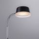 Leuchten Direkt 14825-18 - LED Stolná lampa ENISA 1xLED/3,5W/230V čierna