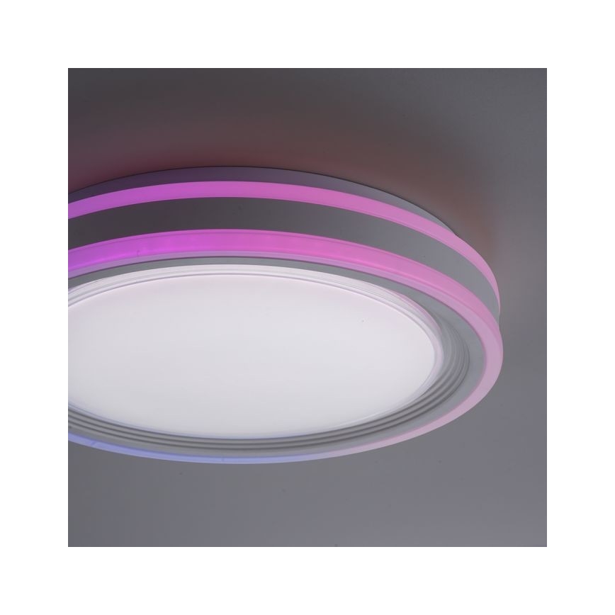 Leuchten Direkt 15152-16 - LED RGBW Stmievateľné stropné svietidlo SPHERIC LED/18W/230V + diaľkové ovládanie