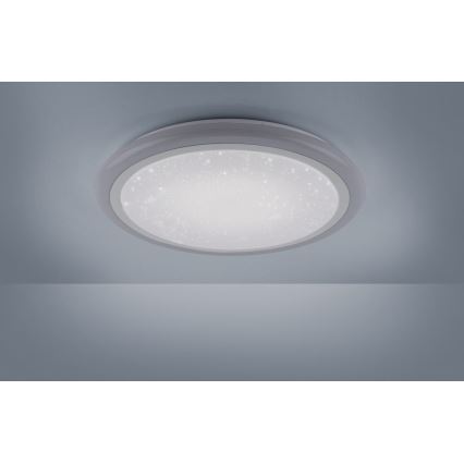 Leuchten Direkt 15230-16 - LED RGB Stmievateľné stropné svietidlo LUISA LED/42W/230V 3000-6400K + diaľkové ovládánie