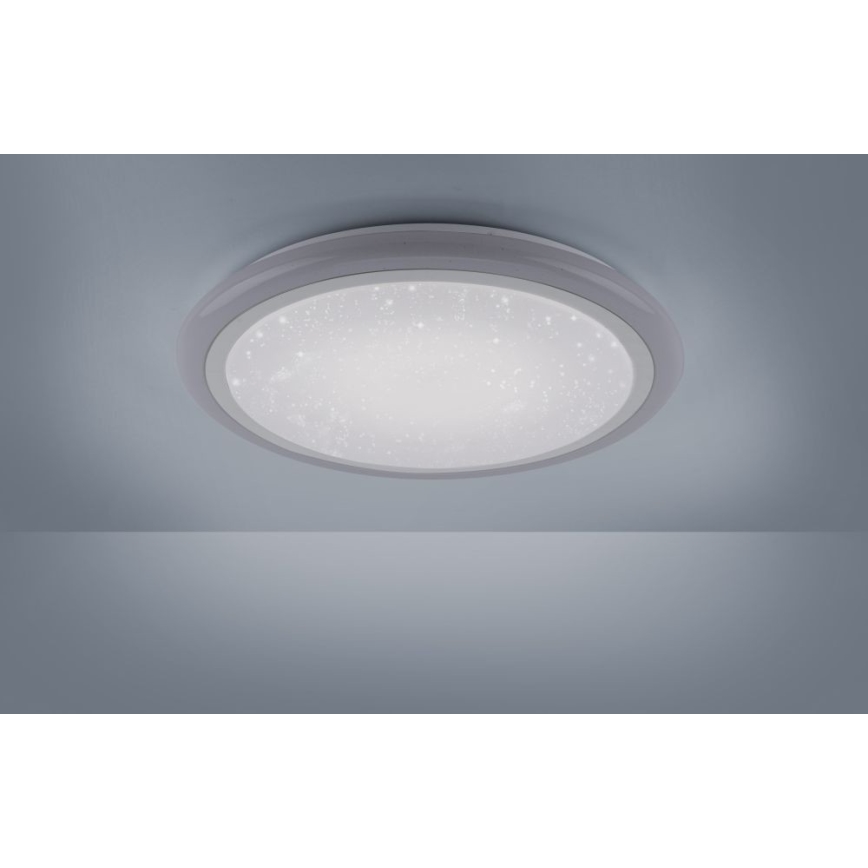 Leuchten Direkt 15230-16 - LED RGB Stmievateľné stropné svietidlo LUISA LED/42W/230V 3000-6400K + diaľkové ovládánie