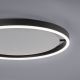 Leuchten Direkt 15391-13 - LED Stmievateľné stropné svietidlo RITUS LED/20W/230V čierna