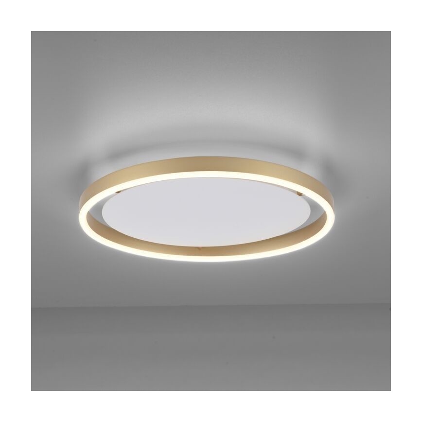 Leuchten Direkt 15391-60 - LED Stmievateľné stropné svietidlo RITUS LED/20W/230V mosadz