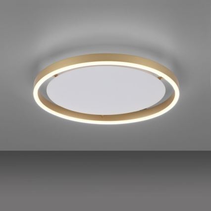 Leuchten Direkt 15391-60 - LED Stmievateľné stropné svietidlo RITUS LED/20W/230V mosadz