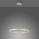 Leuchten Direkt 15394-60 - LED Stmievateľný luster na lanku RITUS LED/28W/230V mosadz