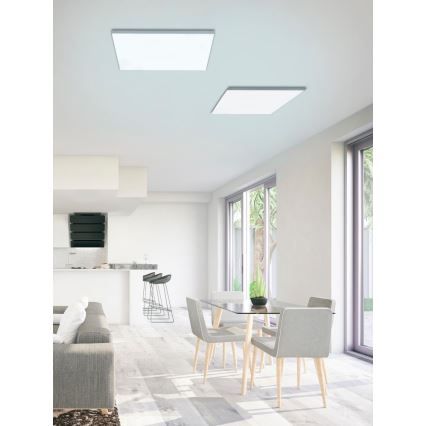 Leuchten Direkt 15552-16 - LED Stmievateľné stropné svietidlo CANVAS LED/40W/230V 2700-5000K + diaľkové ovládanie