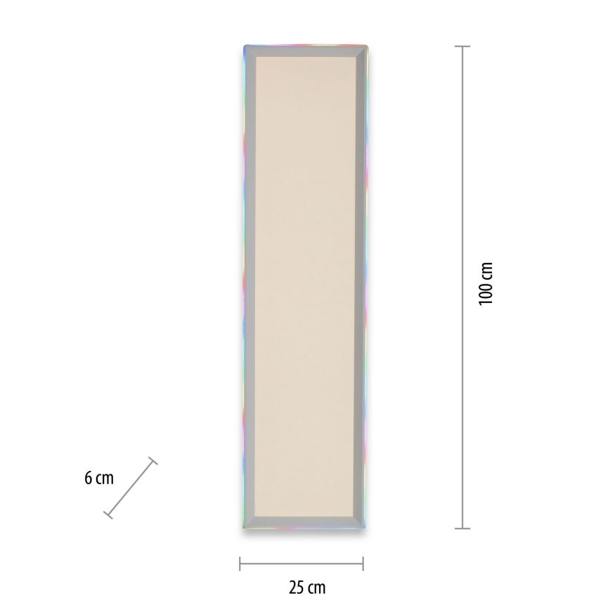 Leuchten Direkt 15557-16 - LED RGB Stmievateľné stropné svietidlo GALACTICA LED/40W/230V + diaľkové ovládanie