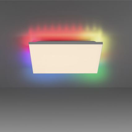 Leuchten Direkt 15561-16 - LED RGB Stmievateľné stropné svietidlo CONRAD LED/27W/230V + diaľkové ovládanie