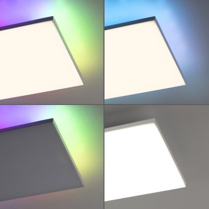 Leuchten Direkt 15561-16 - LED RGB Stmievateľné stropné svietidlo CONRAD LED/27W/230V + diaľkové ovládanie